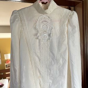 Gunne Sax Blouse vintage sz 7